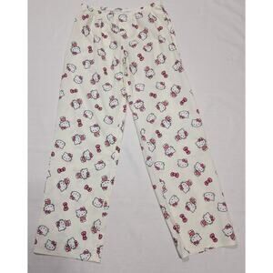 Hello kitty and friends white pajamas women small